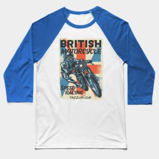 British Motorcycle Tazzum Baseball T-Shirt